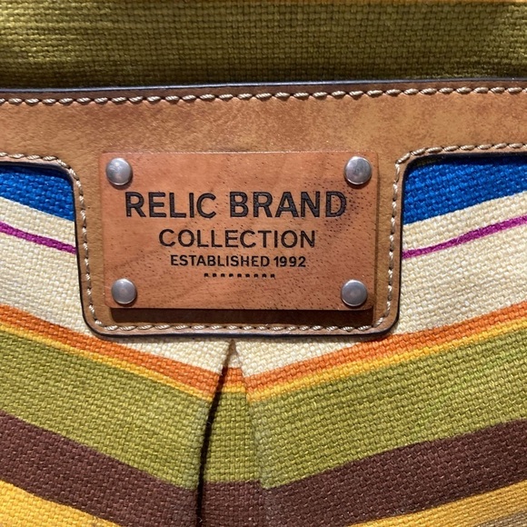 Relic Brand Wooden Handled Handbag - Picture 5 of 7